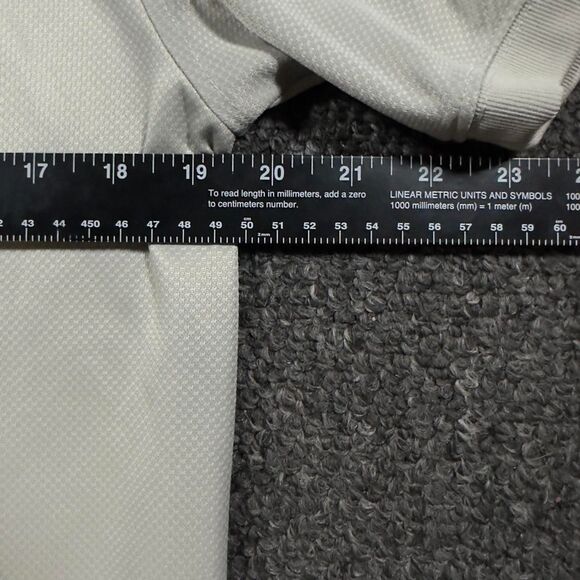 Nike T-Shirt Men M Gray Y2K Silver Tag Dri-Fit Athletic Performance Tee - Picture 4 of 5